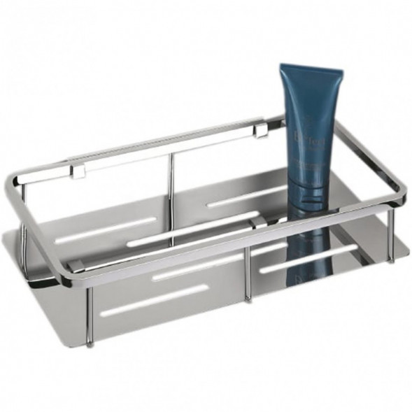 Полочка корзинка COLOMBO DESIGN ANGOLARI B9640 одинарная съемная цвет хром B9640.CR