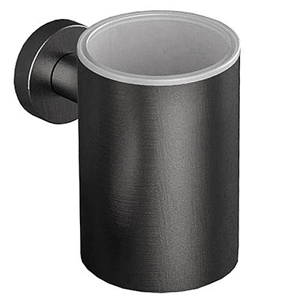 Стакан COLOMBO DESIGN PLUS W4902.GM настенный цвет графит матовый