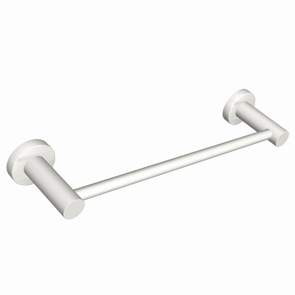 Полотенцедержатель COLOMBO DESIGN PLUS W4909.BM широкий цвет белый матовый