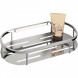 Полочка корзинка COLOMBO DESIGN ANGOLARI B9641 одинарная съемная цвет хром B9641.CR