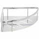 Полочка корзинка COLOMBO DESIGN ANGOLARI B9642 угловая одинарная съемная цвет хром B9642.CR