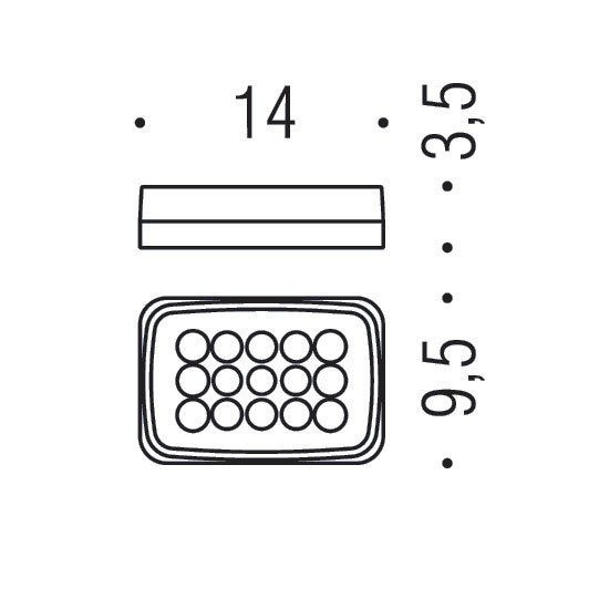 Мыльница COLOMBO DESIGN TIME W4201 настенная цвет хром W4201.CR