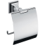 Держатель туалетной бумаги COLOMBO DESIGN PORTOFINO B3291 с крышкой цвет хром