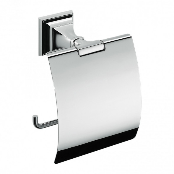 Держатель туалетной бумаги COLOMBO DESIGN PORTOFINO B3291 с крышкой цвет хром B3291.CR