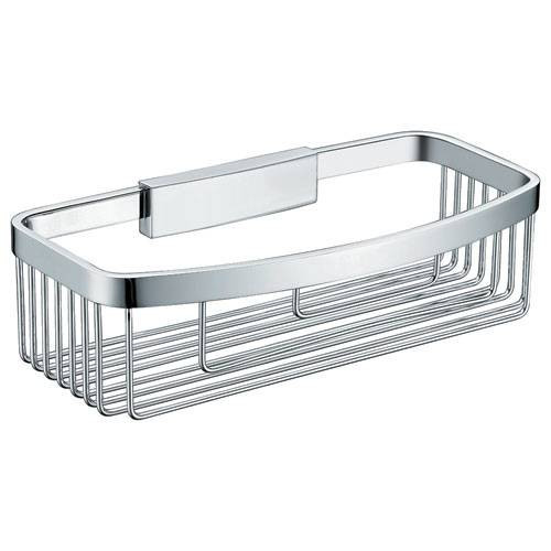 Полочка корзинка COLOMBO DESIGN ANGOLARI B9646 одинарная съемная цвет хром B9646.CR
