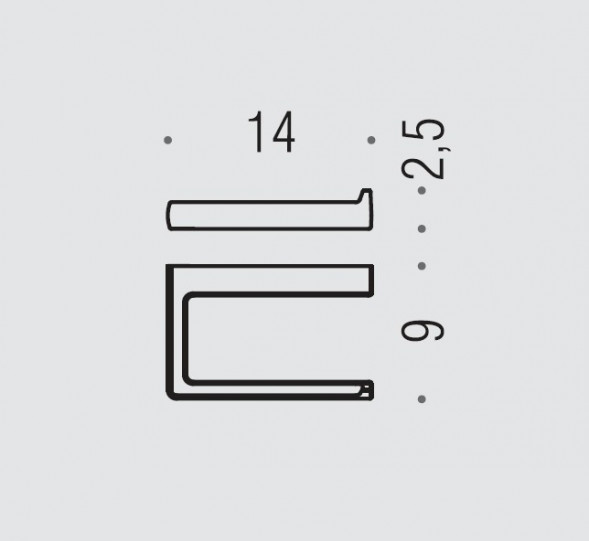 Держатель туалетной бумаги COLOMBO DESIGN LULU B6208 без крышки цвет хром B6208.CR