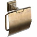 Держатель туалетной бумаги COLOMBO DESIGN PORTOFINO B3291.BR с крышкой цвет бронза
