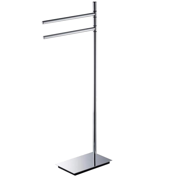 Стойка COLOMBO DESIGN SQUARE B9901 напольная с полотенцедержателем цвет хром B9901.CR