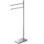 Стойка COLOMBO DESIGN SQUARE B9901 напольная с полотенцедержателем цвет хром B9901.CR