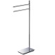 Стойка COLOMBO DESIGN SQUARE B9901 напольная с полотенцедержателем цвет хром B9901.CR