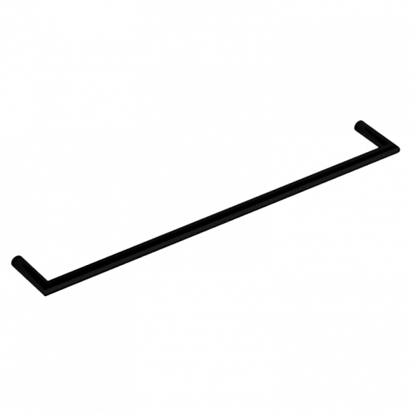 Полотенцедержатель COLOMBO DESIGN MINI B4010.NM широкий цвет черный матовый B4010.NM