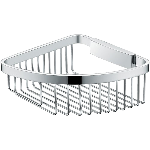 Полочка корзинка COLOMBO DESIGN ANGOLARI B9648 угловая одинарная съемная цвет хром B9648.CR