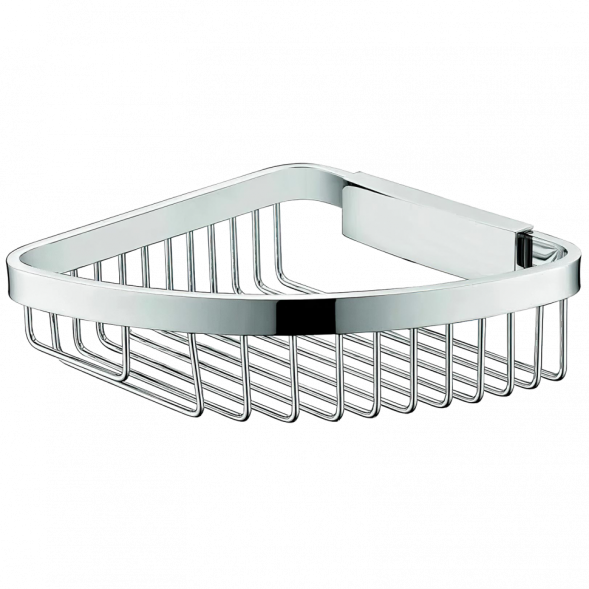 Полочка корзинка COLOMBO DESIGN ANGOLARI B9649 угловая одинарная съемная цвет хром B9649.CR