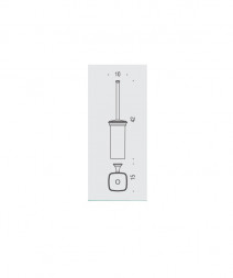 Ершик COLOMBO DESIGN PORTOFINO B3207 настенный цвет хром