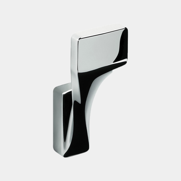 Крючок COLOMBO DESIGN ALIZE AR37 одинарный цвет хром AR37.CR