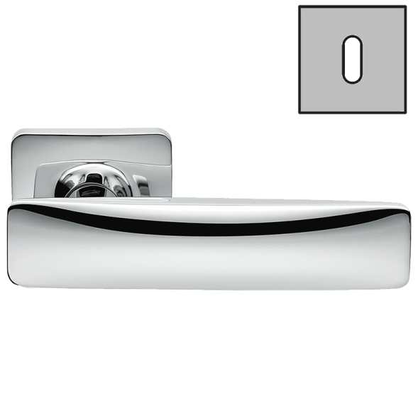 Дверная ручка Colombo BOLD PT11R хром PT11R.CR
