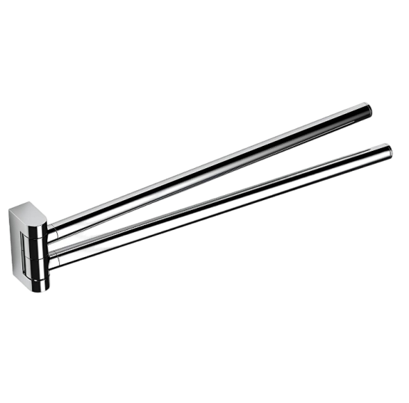 Полотенцедержатель COLOMBO DESIGN MINI B4012 двойной цвет хром B4012.CR