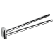 Полотенцедержатель COLOMBO DESIGN MINI B4012 двойной цвет хром B4012.CR