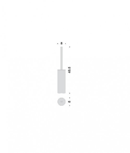 Ершик COLOMBO DESIGN NORDIC B5206 напольный B5206.CR