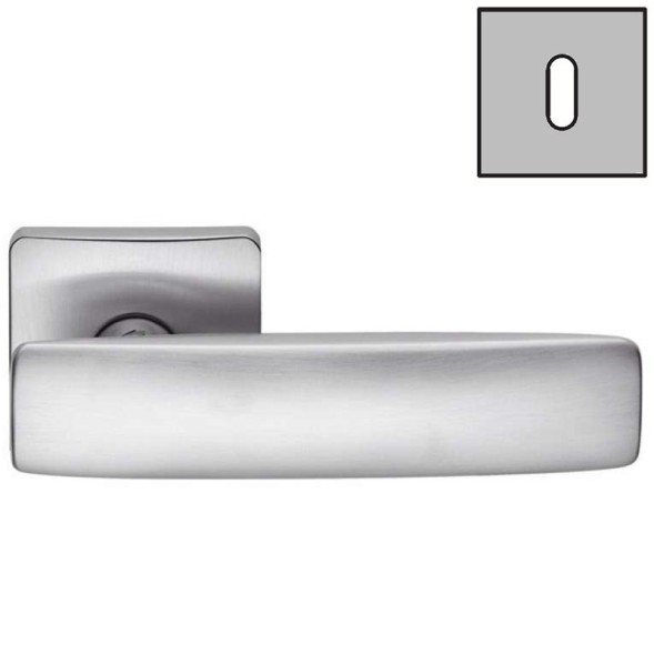 Дверная ручка Colombo BOLD PT11R хром матовый PT11R.CM