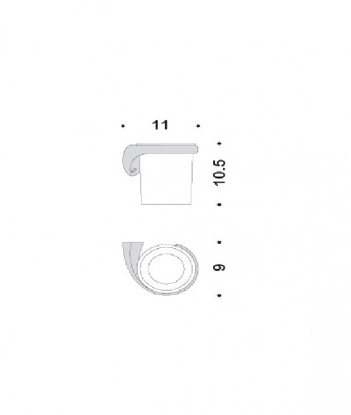 Стакан COLOMBO DESIGN LINK B2402SX настенный цвет хром B2402S.CR