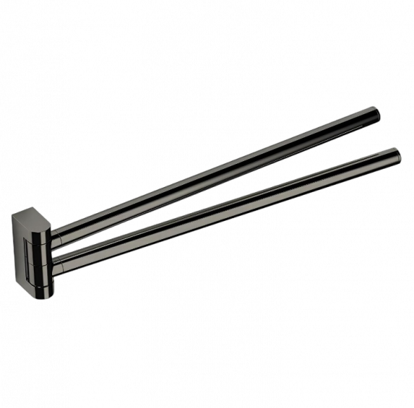 Полотенцедержатель COLOMBO DESIGN MINI B4012.HPS1 двойной цвет нержавеющая сталь B4012.HPS/SS