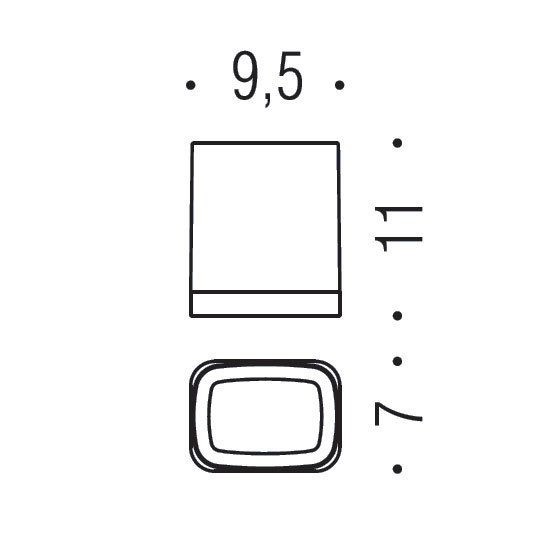 Стакан COLOMBO DESIGN TIME W4202 настенный цвет хром W4202.CR