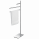 Стойка COLOMBO DESIGN SQUARE B9915 напольная с полотенцедержателем цвет хром B9915.CR
