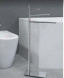 Стойка COLOMBO DESIGN SQUARE B9915 напольная с полотенцедержателем цвет хром B9915.CR