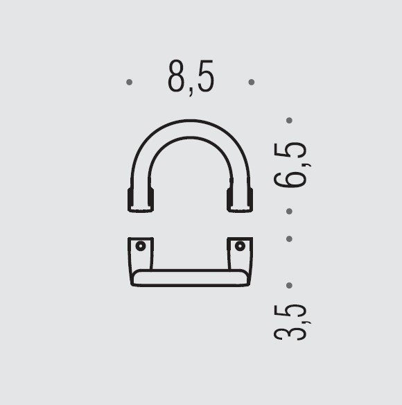 Крючок COLOMBO DESIGN LULU LC47 одинарный цвет хром LC47.CR