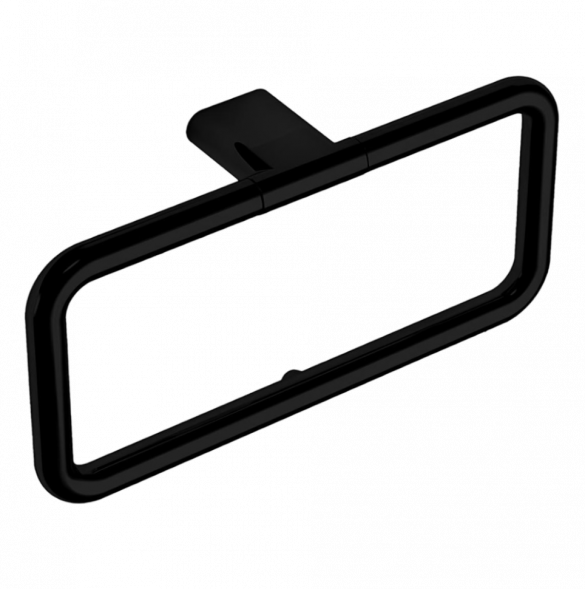 Полотенцедержатель COLOMBO DESIGN MINI B4031.NM кольцо цвет черный матовый B4031.NM