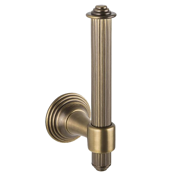 Держатель запасного рулона бумаги COLOMBO DESIGN HERMITAGE B3390.OA цвет античная латунь