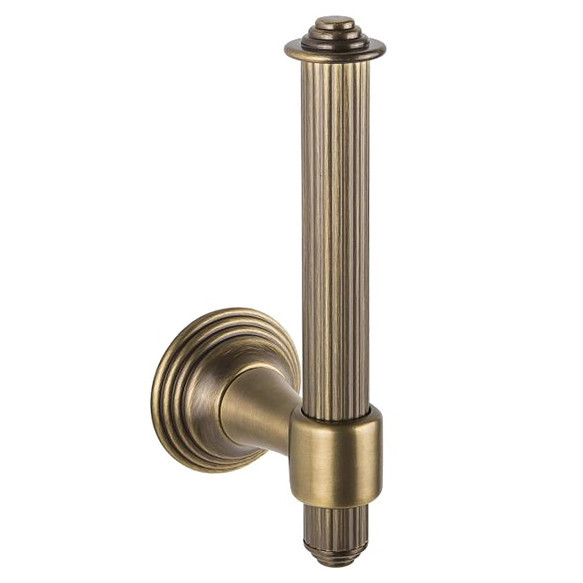 Держатель запасного рулона бумаги COLOMBO DESIGN HERMITAGE B3390.OA цвет античная латунь