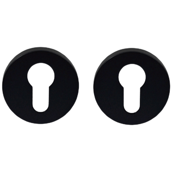 Накладка под цилиндр Colombo Design Rosetta One CC13 черный 2 шт