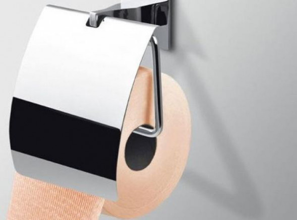 Держатель туалетной бумаги COLOMBO DESIGN FOREVER B2991 с крышкой цвет хром B2991.CR