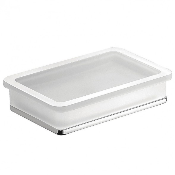 Мыльница COLOMBO DESIGN LULU B6240 настольная цвет хром B6240.CR