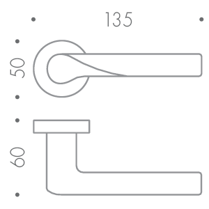 Дверная ручка Colombo LIBRA SK21RSB золото SK21RSB.OL