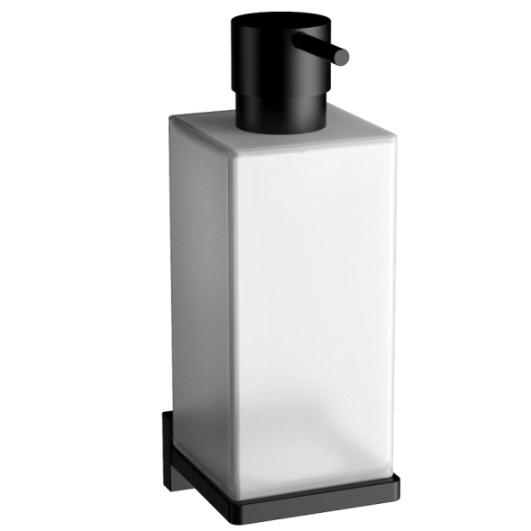 Дозатор COLOMBO DESIGN LOOK B9316.NM настенный цвет черный матовый