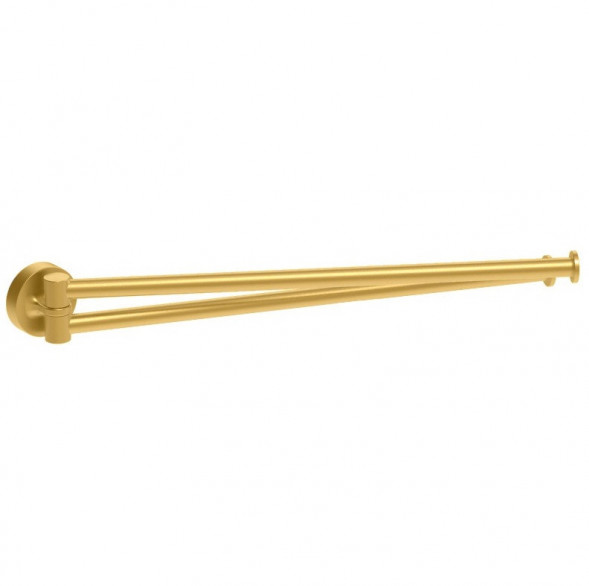 Полотенцедержатель COLOMBO DESIGN PLUS W4913.OM двойной цвет золото матовое