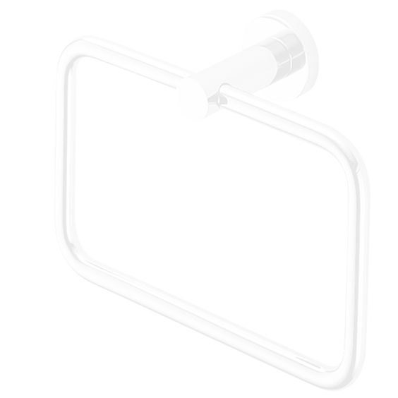 Полотенцедержатель COLOMBO DESIGN PLUS W4931.BM кольцо цвет белый матовый