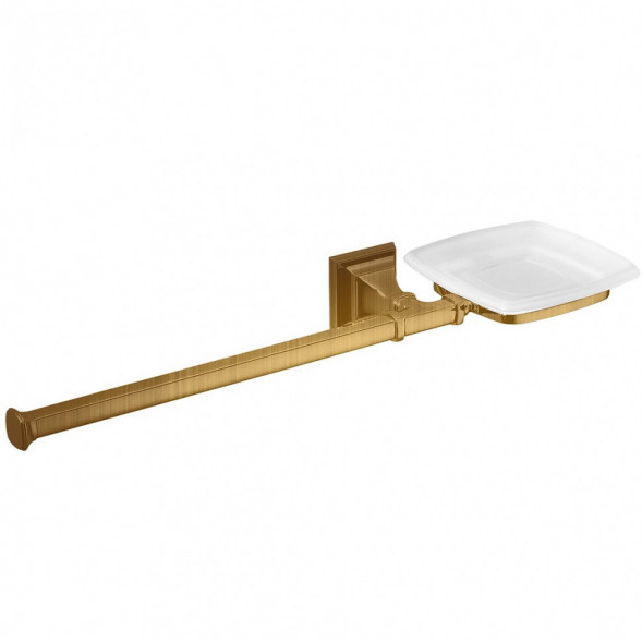 Полотенцедержатель с дозатором COLOMBO DESIGN PORTOFINO B3274DX.BR настенный цвет бронза