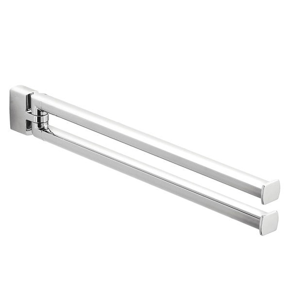 Полотенцедержатель COLOMBO DESIGN LULU B6212 двойной цвет хром B6212.CR