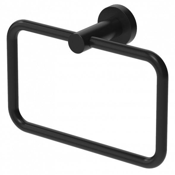 Полотенцедержатель COLOMBO DESIGN PLUS W4931.NM кольцо цвет черный матовый W4931.NM