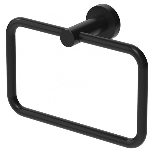 Полотенцедержатель COLOMBO DESIGN PLUS W4931.NM кольцо цвет черный матовый W4931.NM