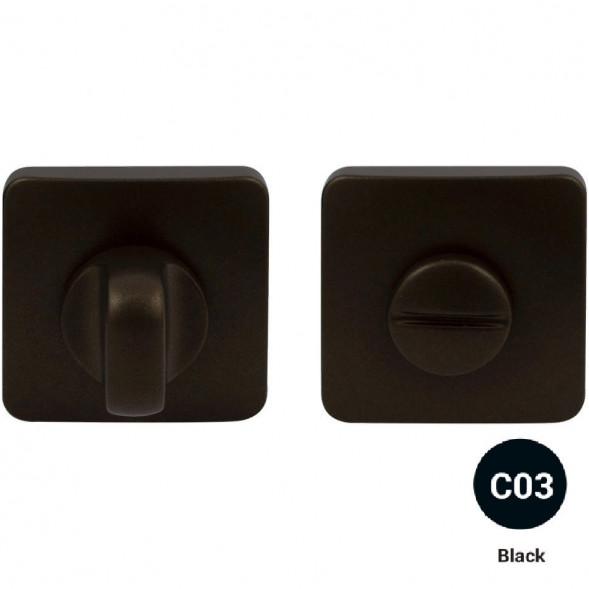 Фиксатор сантехнический Colombo Design Rosetta OneQ CC29 BZG черный CC29 BZG.C03