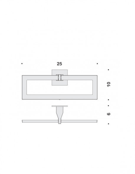Полотенцедержатель COLOMBO DESIGN FOREVER B2931 кольцо цвет хром B2931.CR