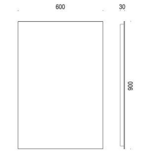 Зеркало COLOMBO DESIGN GALLERY B2008 настенное цвет B2008.CR