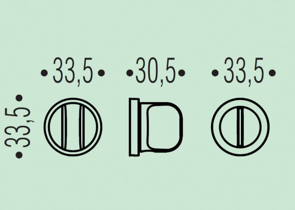 Фиксатор сантехнический Colombo Design Rosetta ZE19 BZG/0 золото матовое ZE19BZG/0.OM