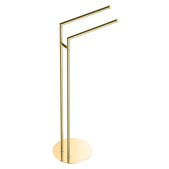 Стойка COLOMBO DESIGN MINI B4038.OM с полотенцедержателем двойным цвет золото матовое B4038.OM