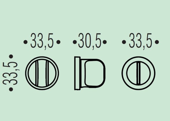 Фиксатор сантехнический Colombo Design Rosetta ZE19 BZG/0 хром матовый ZE19BZG/0.CM